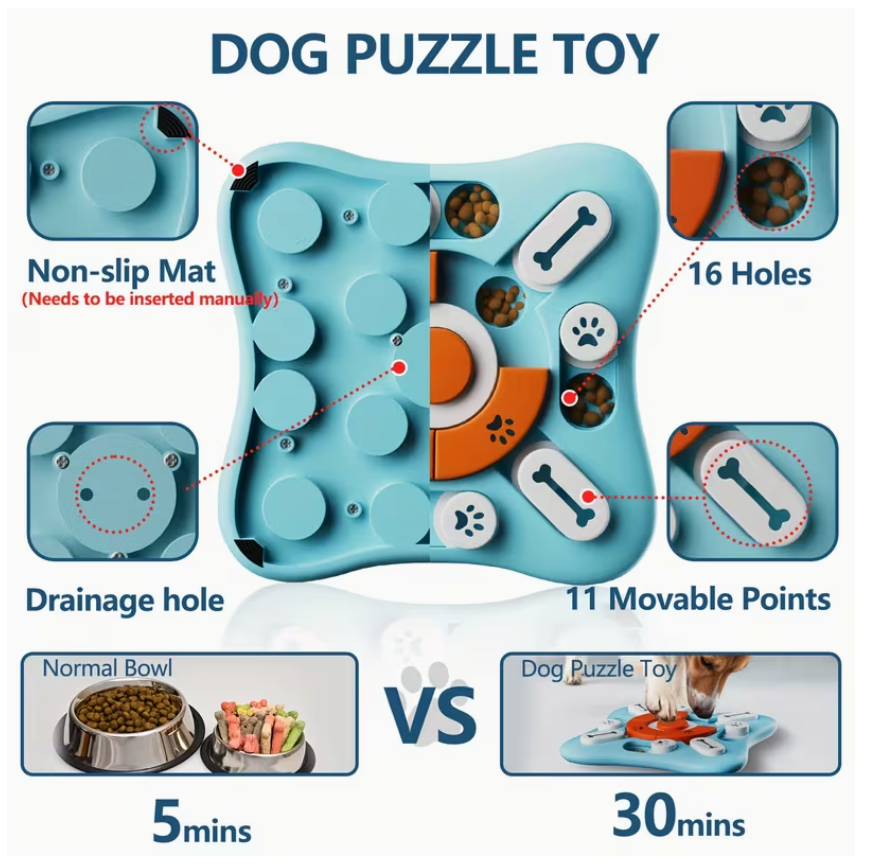 DogLove™ BrainBite Puzzle Feeder